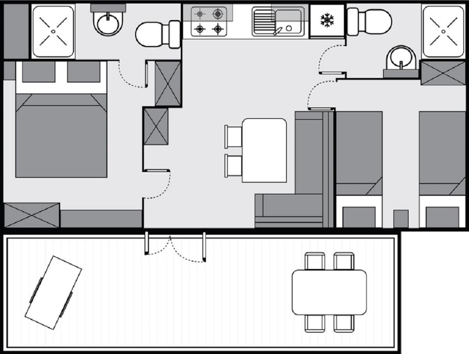 Mobilhome Victoria Camping Lanterna Тар Экстерьер фото